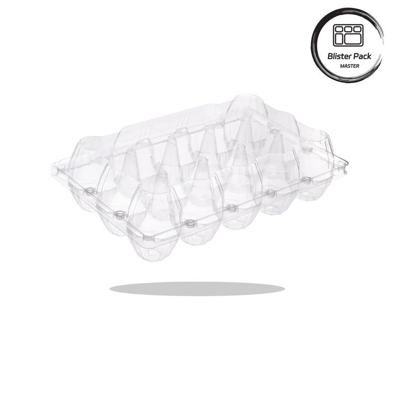 20/24/30 Cell PET Clear Plastic Egg Blister Tray Одноразовая упаковка для перепелиных куриных яиц с крышкой