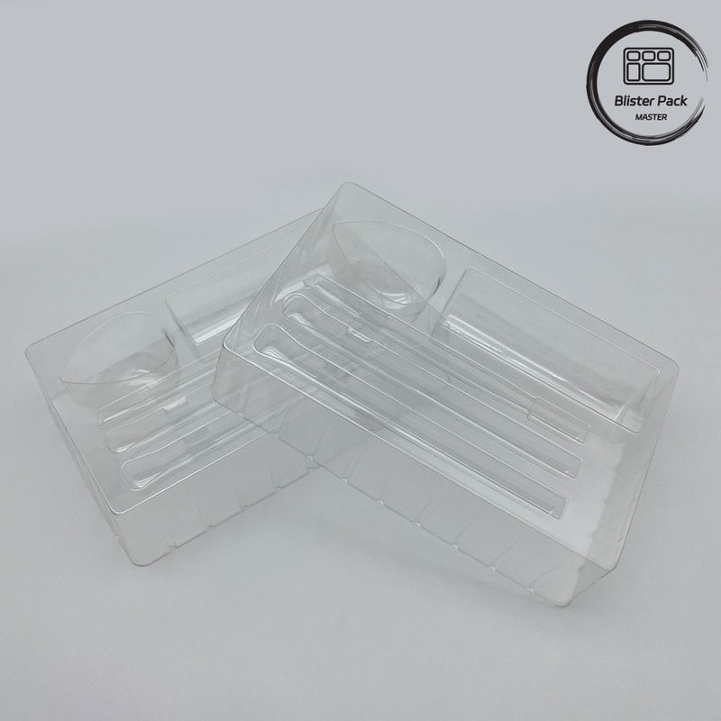 Заказные PP PVC PET пластиковые медицинские пузырьки Низкий MOQ для медицинской пищи и электронной