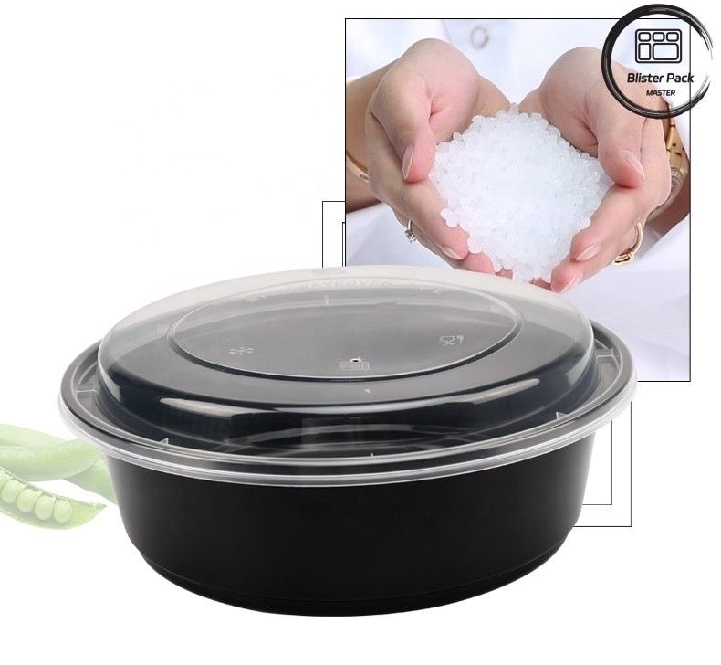 Одноразовые салатные контейнеры без BPA Прозрачные различные размеры 8oz 12oz 16oz 24oz 32oz