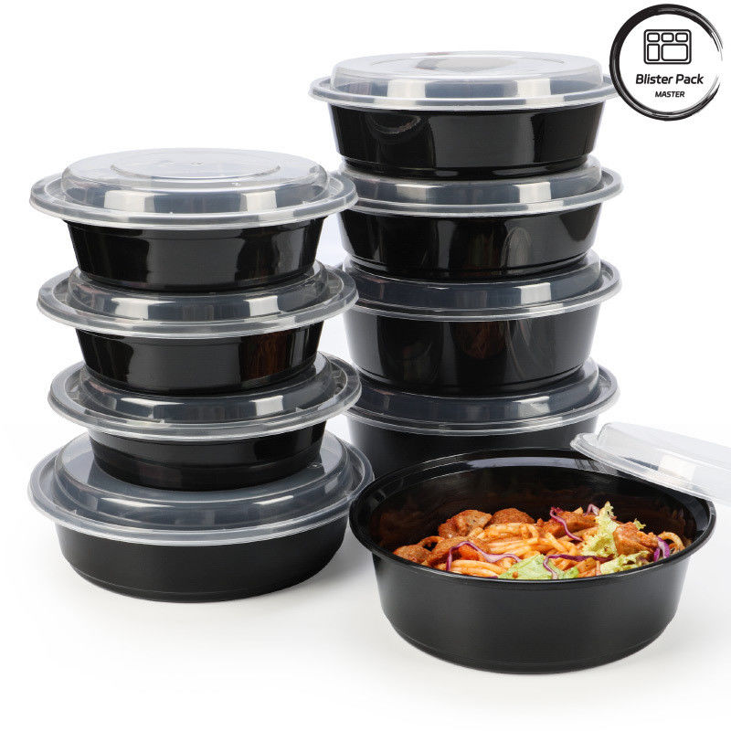 Одноразовые салатные контейнеры без BPA Прозрачные различные размеры 8oz 12oz 16oz 24oz 32oz