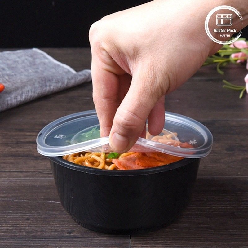 Одноразовые салатные контейнеры без BPA Прозрачные различные размеры 8oz 12oz 16oz 24oz 32oz