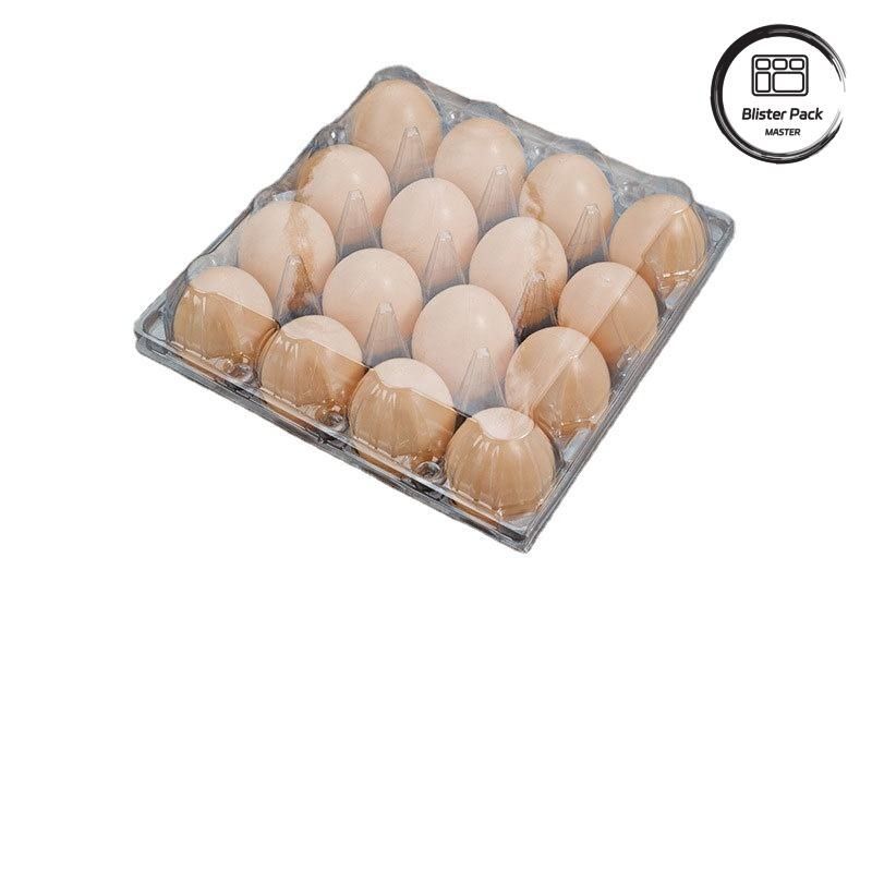 20/24/30 Cell PET Clear Plastic Egg Blister Tray Одноразовая упаковка для перепелиных куриных яиц с крышкой