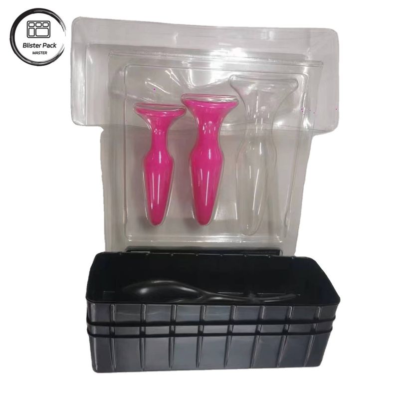 Экологически чистый PS PET Blister Box для взрослых продуктов, Aldult Хранение и упаковка игрушек